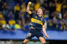 Boca festeja regreso a La Bombonera en Libertadores con goleada 3-0 ante Barcelona