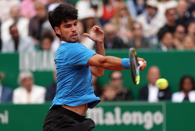 <p>Alcaraz tenía previsto enfrentarse a Tomas Machac en los octavos de final este jueves</p>