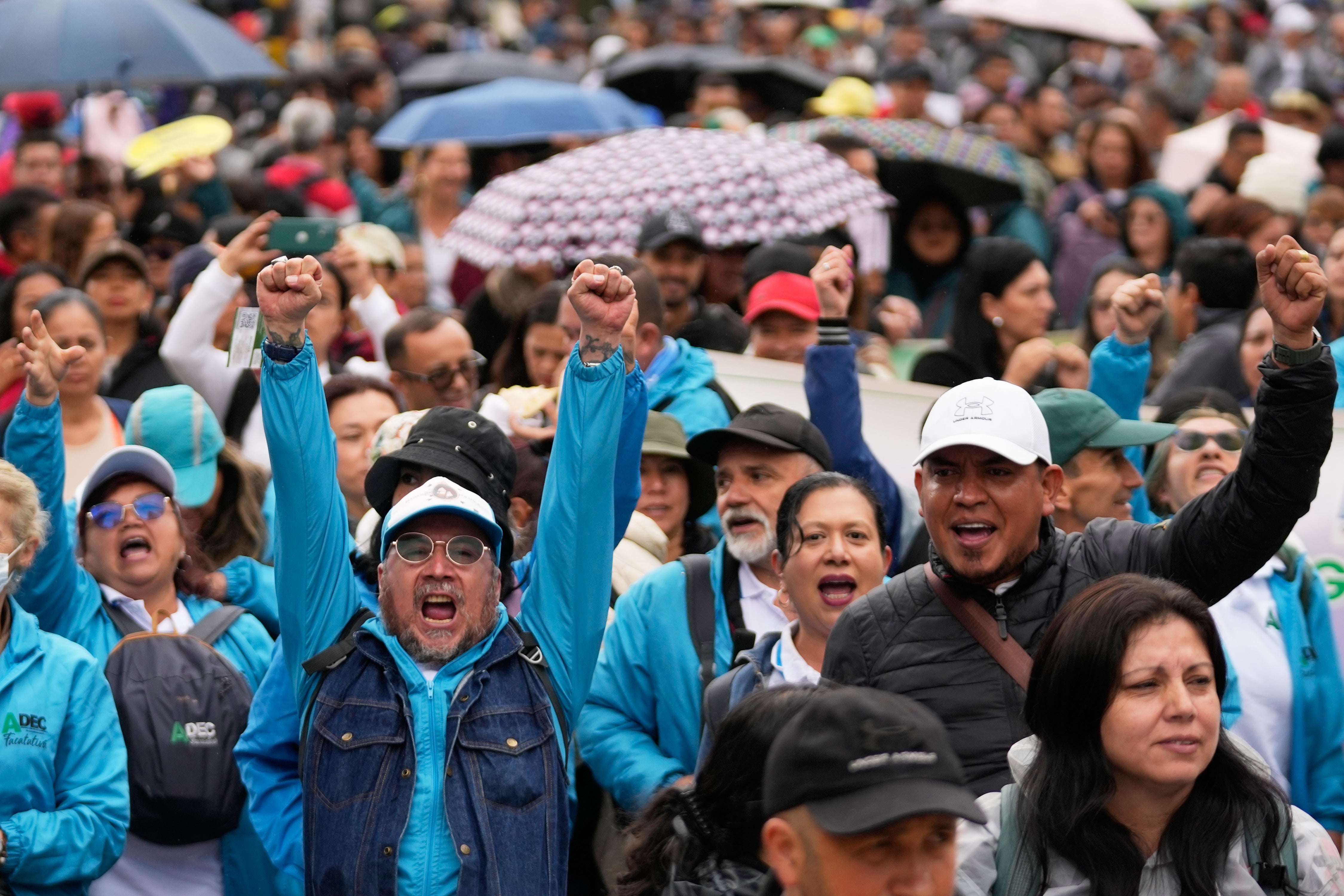 COLOMBIA-PROTESTA MAESTROS