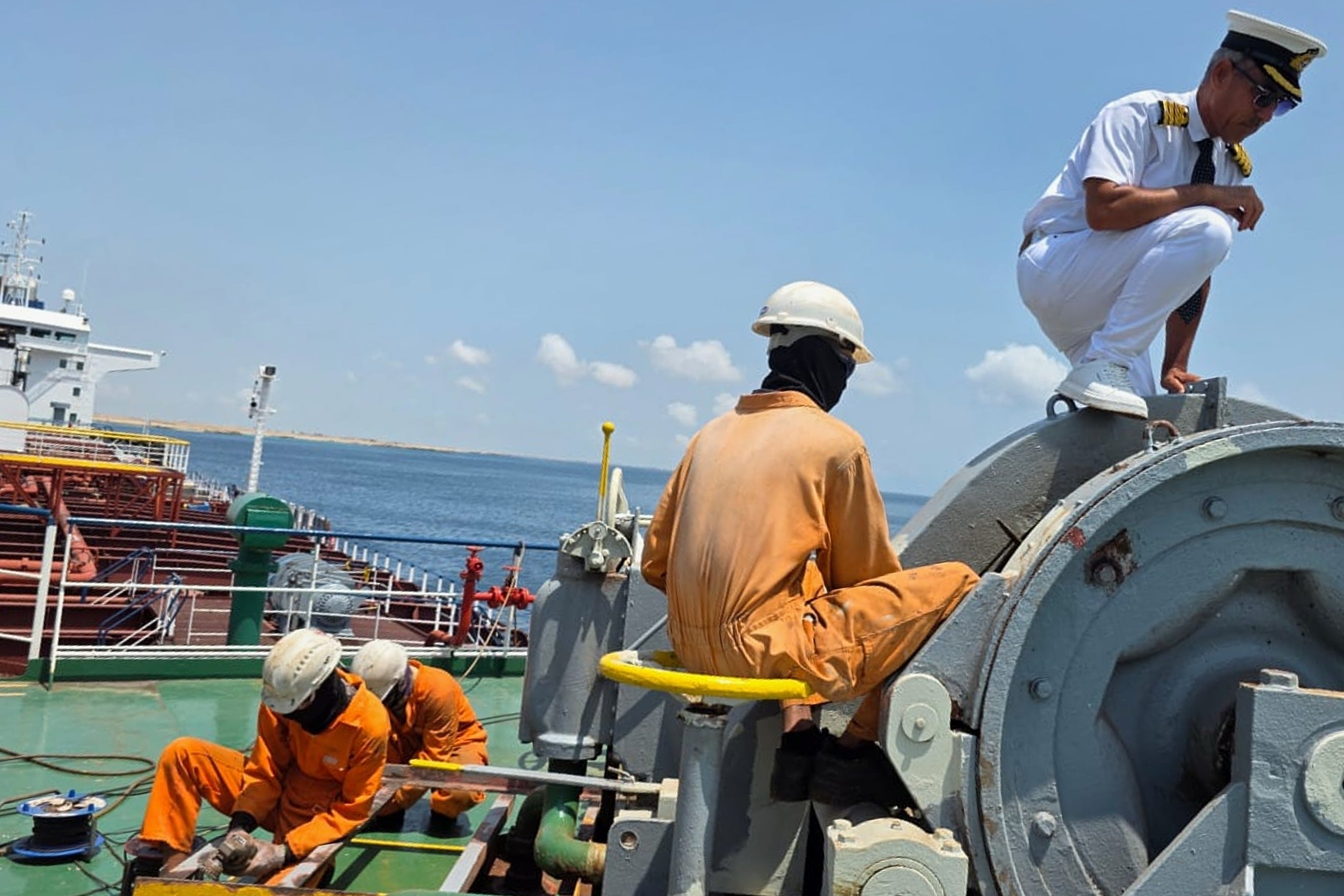 IRÁN-IRAQ-PETROLERO