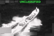 EEUU ataca otra lancha que presuntamente llevaba drogas en el mar Caribe y mata a 3 personas