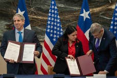 Chile y Estados Unidos sellan un pacto de seguridad para frenar el crimen transnacional