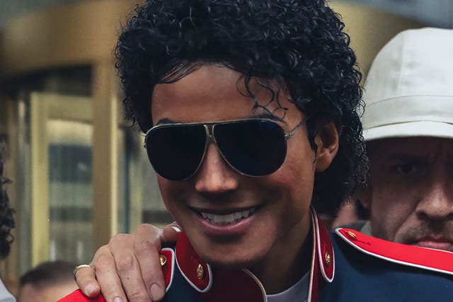 <p>Jaafar Jackson interpreta a su tío Michael en la polémica película biográfica ‘Michael’</p>