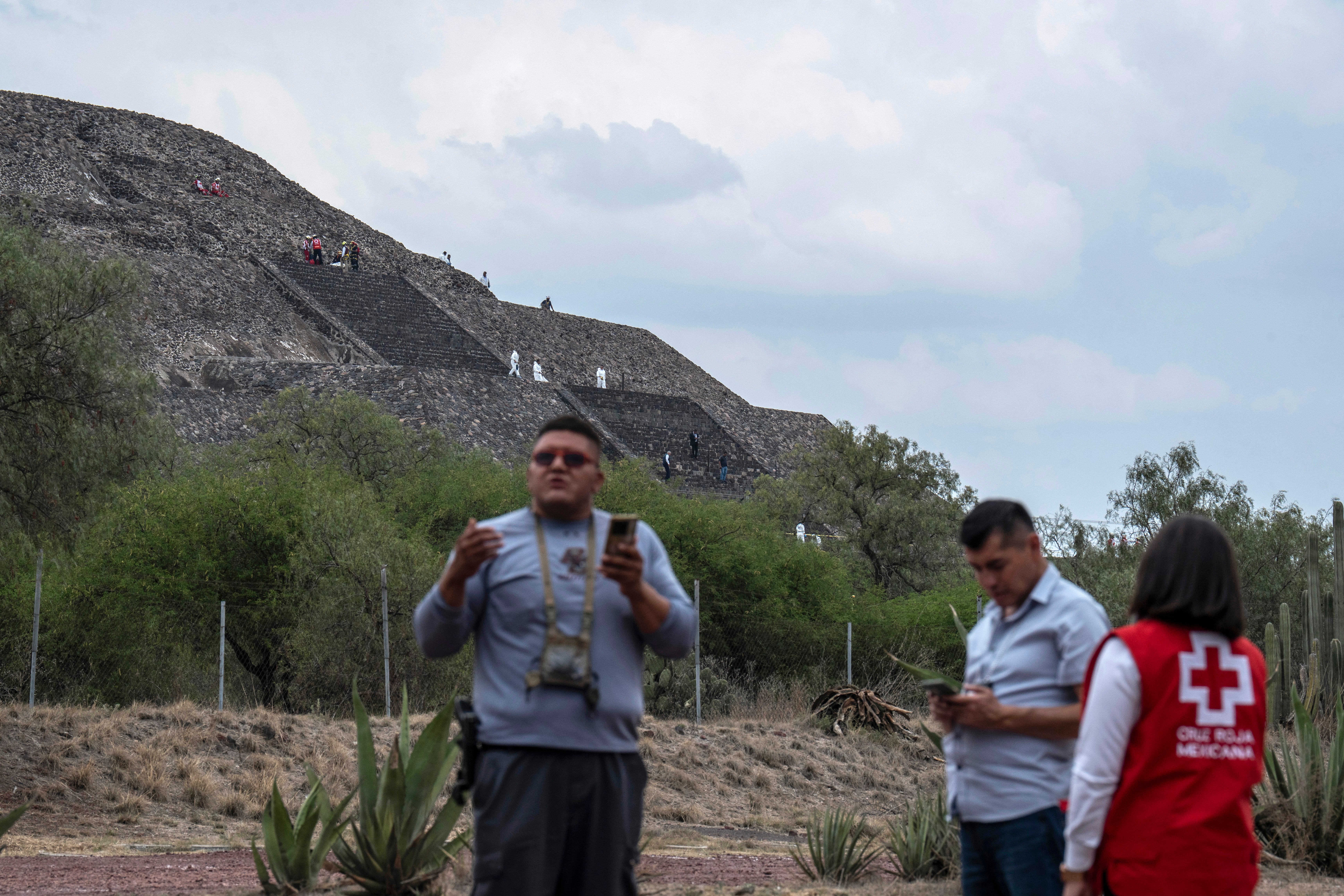 El Instituto Nacional de Antropología e Historia informó en un comunicado que el yacimiento arqueológico de Teotihuacán permanecerá cerrado hasta nuevo aviso