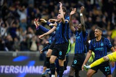 Inter remonta 2 goles para vencer al Como y llegar a la final de la Copa de Italia