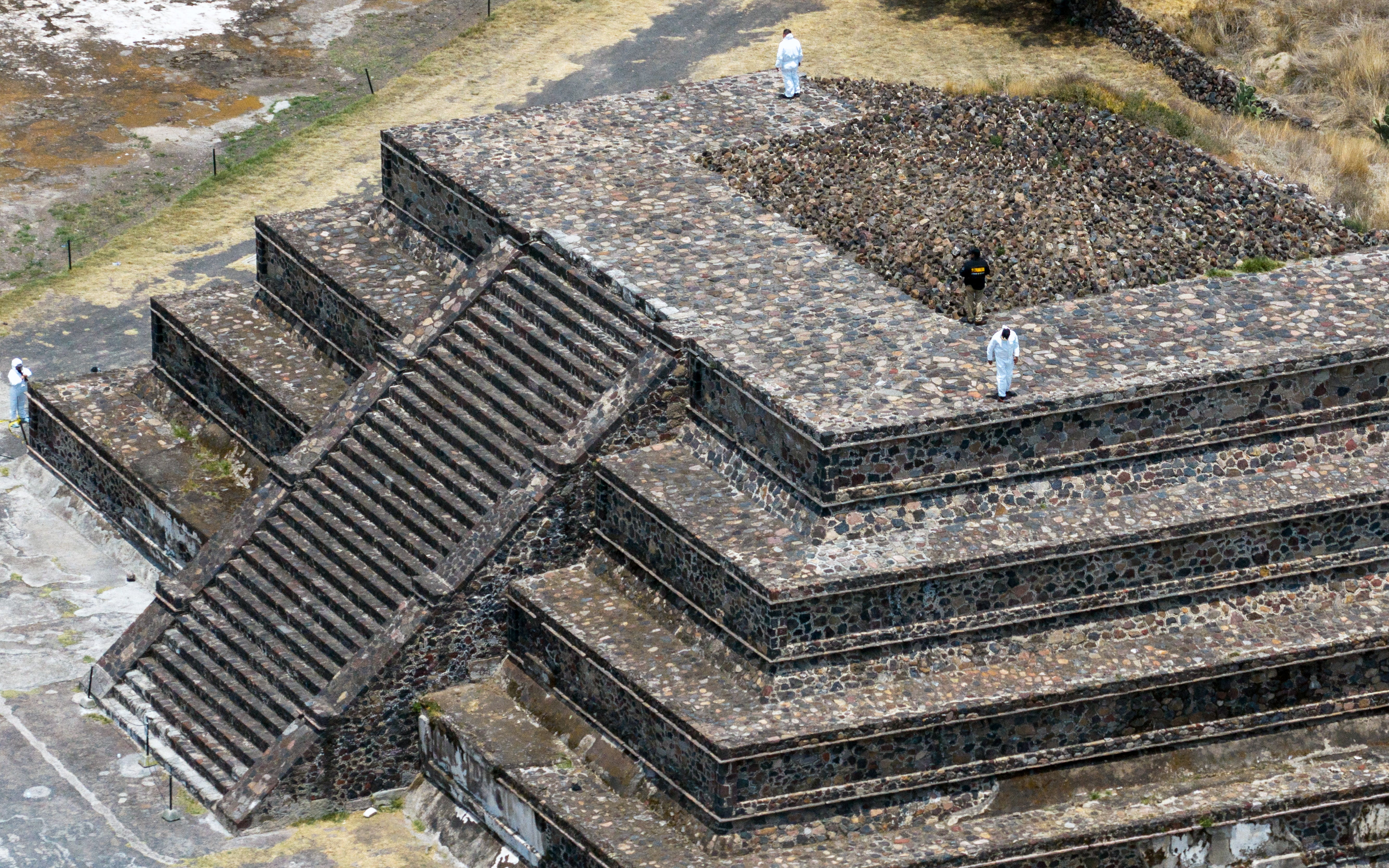 <p>Teotihuacán estaba previsto como un sitio clave para los visitantes durante las festividades del mundial</p>