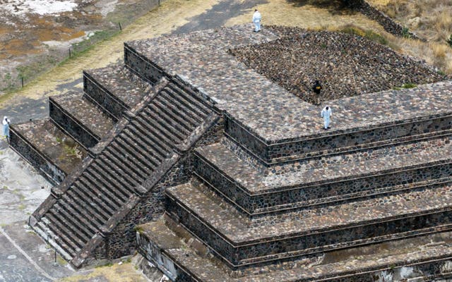 <p>Teotihuacán estaba previsto como un sitio clave para los visitantes durante las festividades del mundial</p>
