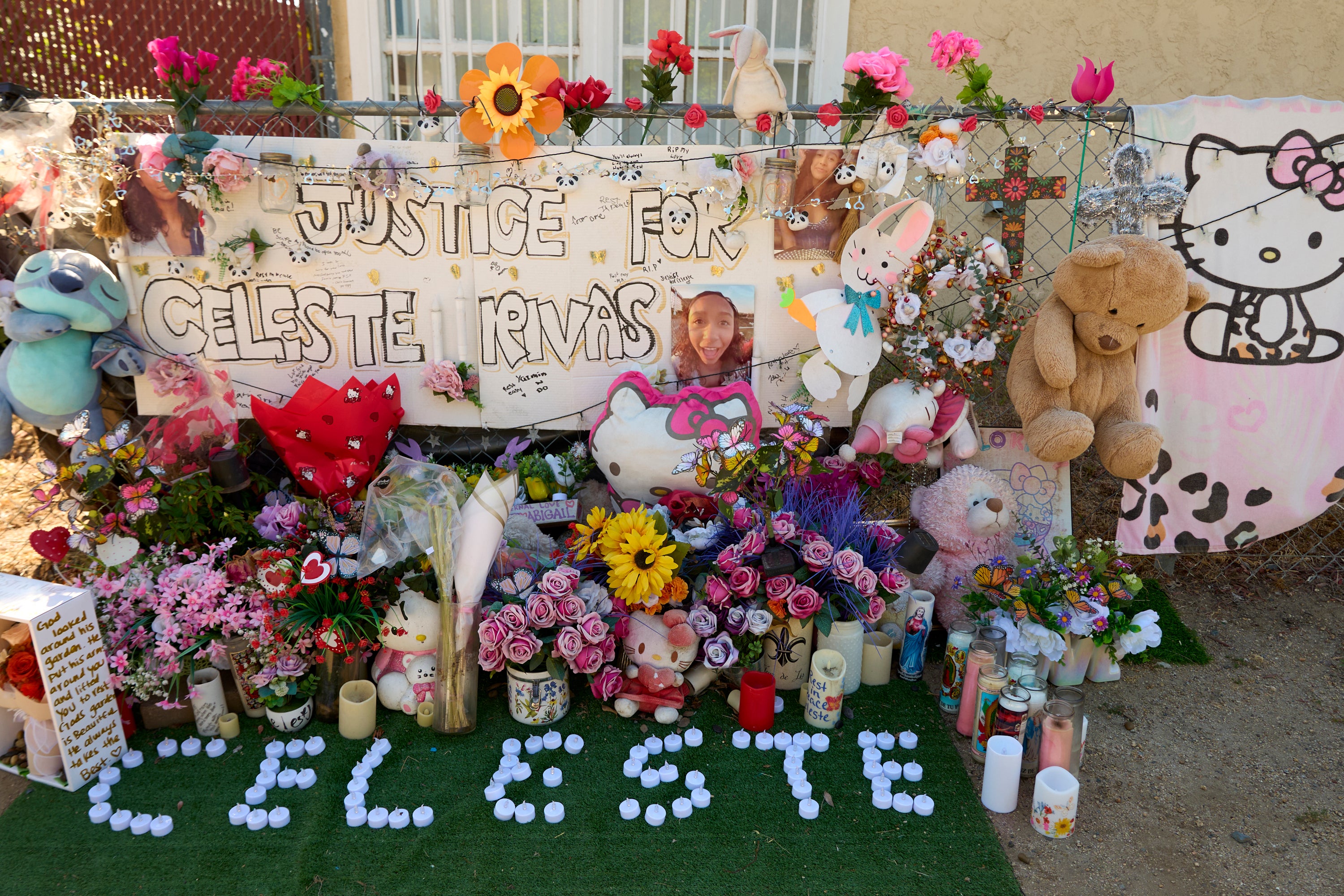 La casa de Celeste Rivas Hernandez en Lake Elsinore, California