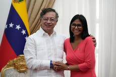 Delcy Rodríguez y Gustavo Petro se reúnen por primera vez tras la captura de Nicolás Maduro por EEUU