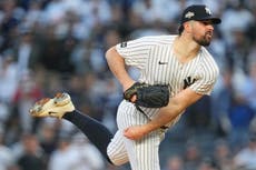 Carlos Rodón de los Yankees hará apertura de rehabilitación tras cirugía de codo