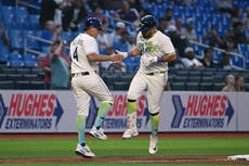 Caminero y Aranda conectan 2 jonrones cada uno y Rays vencen a Twins 6-2