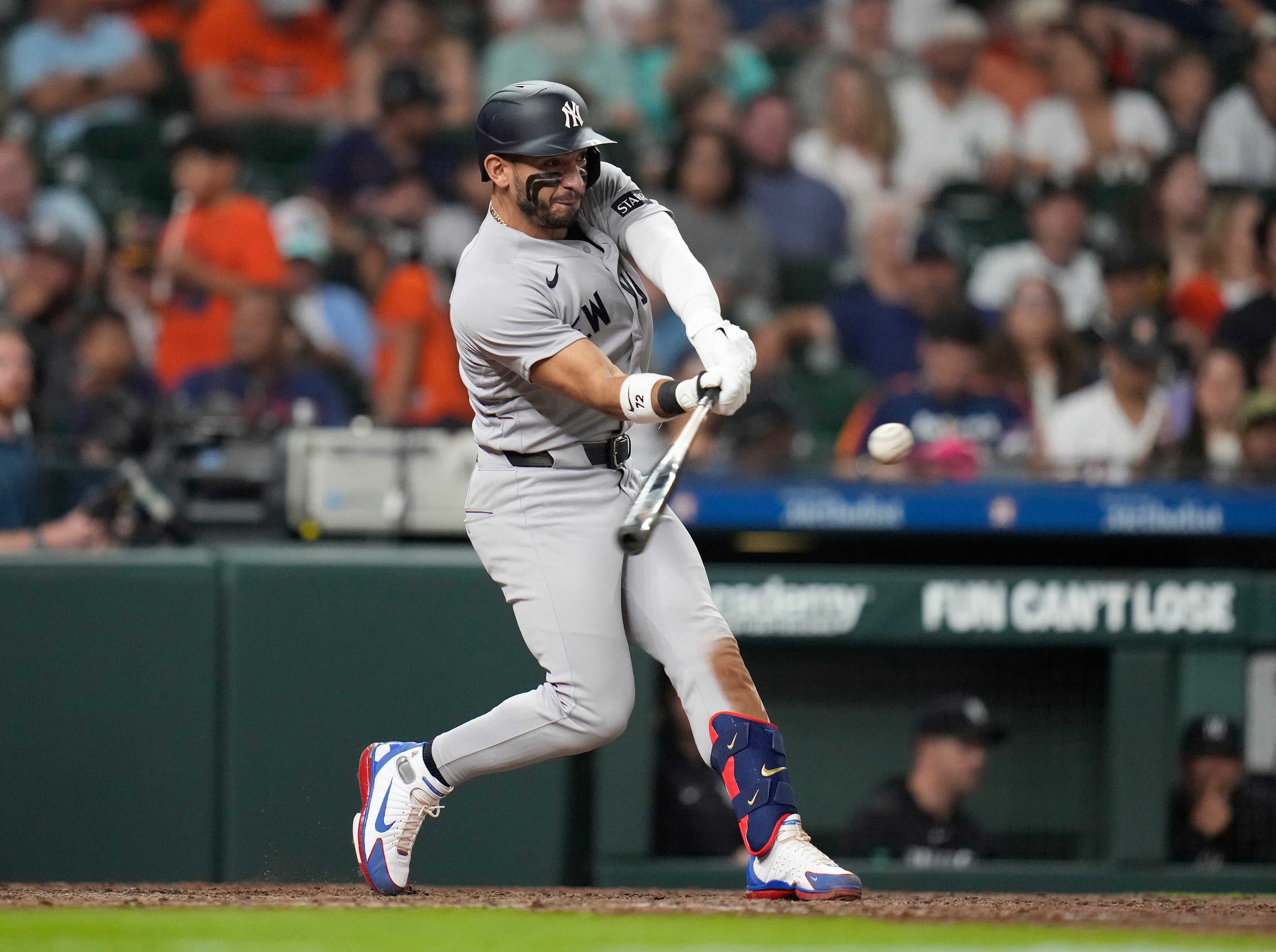 Los Yankees vencen 12-4 a los Astros y estiran su racha ganadora a siete juegos
