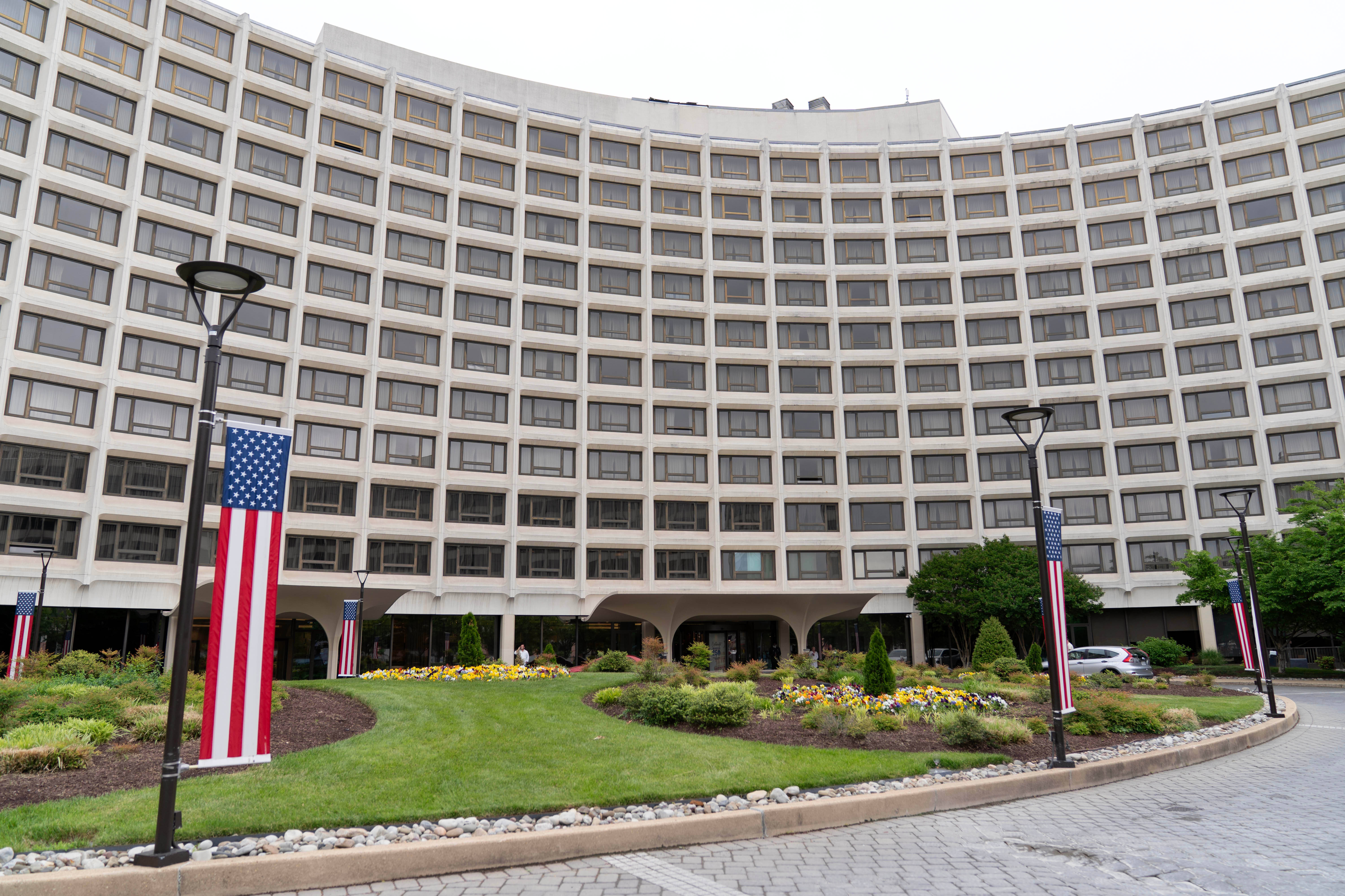 TRUMP-CENA DE CORRESPONSALES-HOTEL HILTON