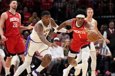 Amen Thompson impulsa paliza 115-96 de Rockets para evitar eliminación ante Lakers