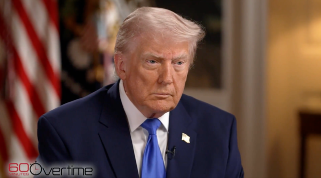 <p>Donald Trump habló con Norah O’Donnell el domingo tras el tiroteo</p>