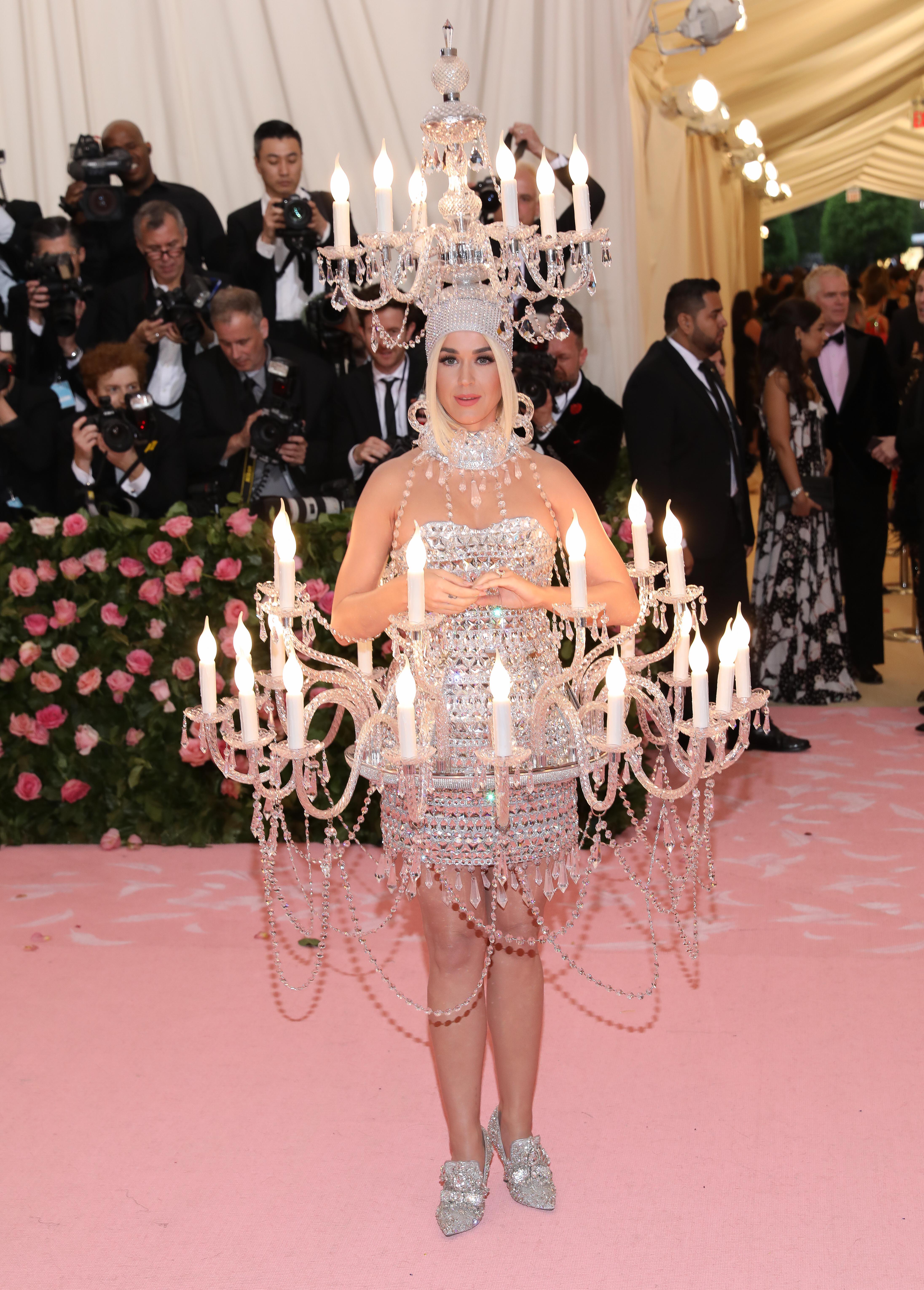 Katy Perry en la alfombra de la Met Gala