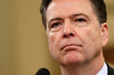 James Comey se entrega en medio de acusaciones por presunta amenaza a Trump
