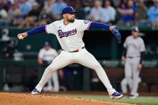 Eovaldi lanza 7 entradas en triunfo 3-0 de Rangers sobre Yankees y evita barrida