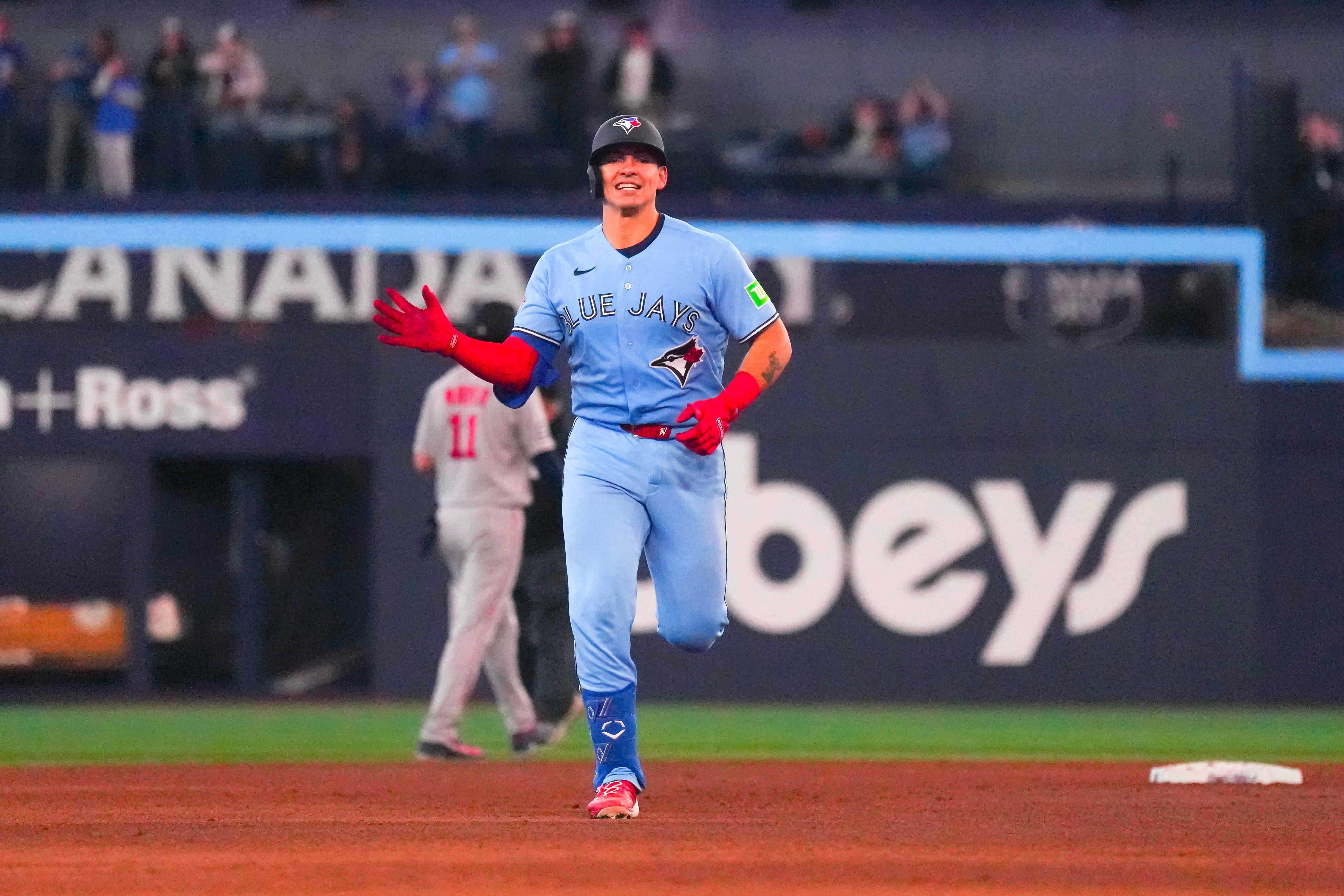 MEDIAS ROJAS-AZULEJOS