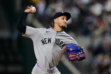 Novato puertorriqueño Elmer Rodríguez, de 22 años, luce en su debut en Grandes Ligas