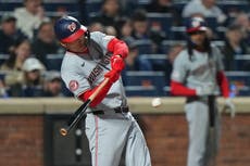 Brady House pega grand slam y los Nacionales aplastan 14-2 a los tambaleantes Mets