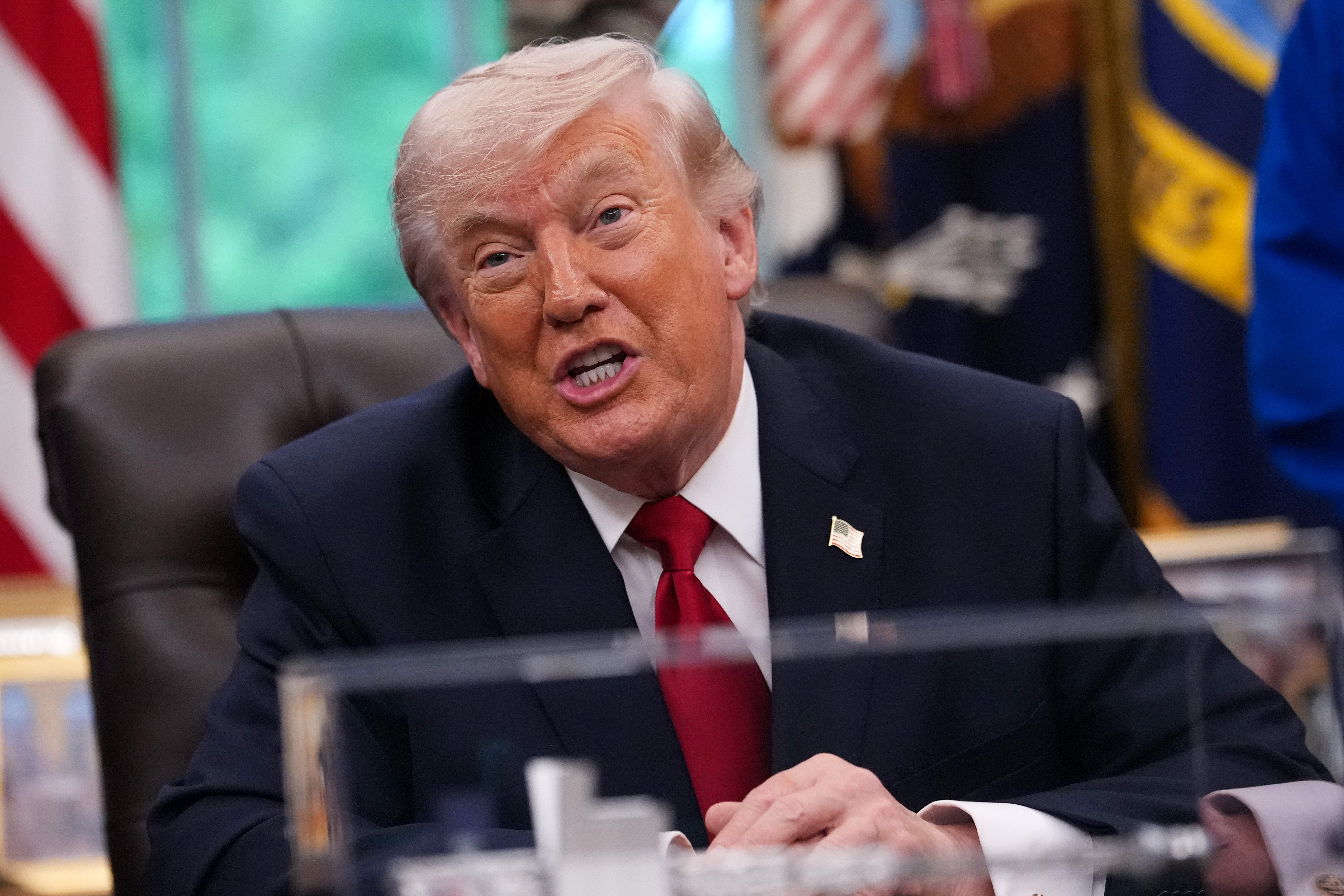 Trump compartió en Truth Social lo que parecía ser una imagen del mapa generada por inteligencia artificial