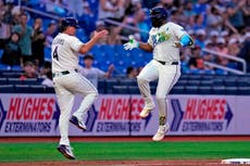 Jonrones de Díaz y Caminero, y 6 sólidas entradas de McClanahan dan triunfo a Rays 3-0 ante Gigantes
