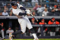 Los Yankees vencen 7-2 a los Orioles para su 11ma victoria en 13 juegos