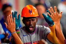 El jonrón de Mauricio en la 7ma entrada impulsa remontada 4-3 de Mets ante Angelinos