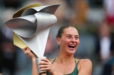 La ucraniana Kostyuk vence a la rusa Andreeva y gana el título del Abierto de Madrid