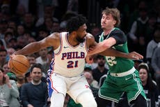 Embiid guía a los 76ers a semifinales tras triunfo de 109-100 en el 7mo juego ante Celtics
