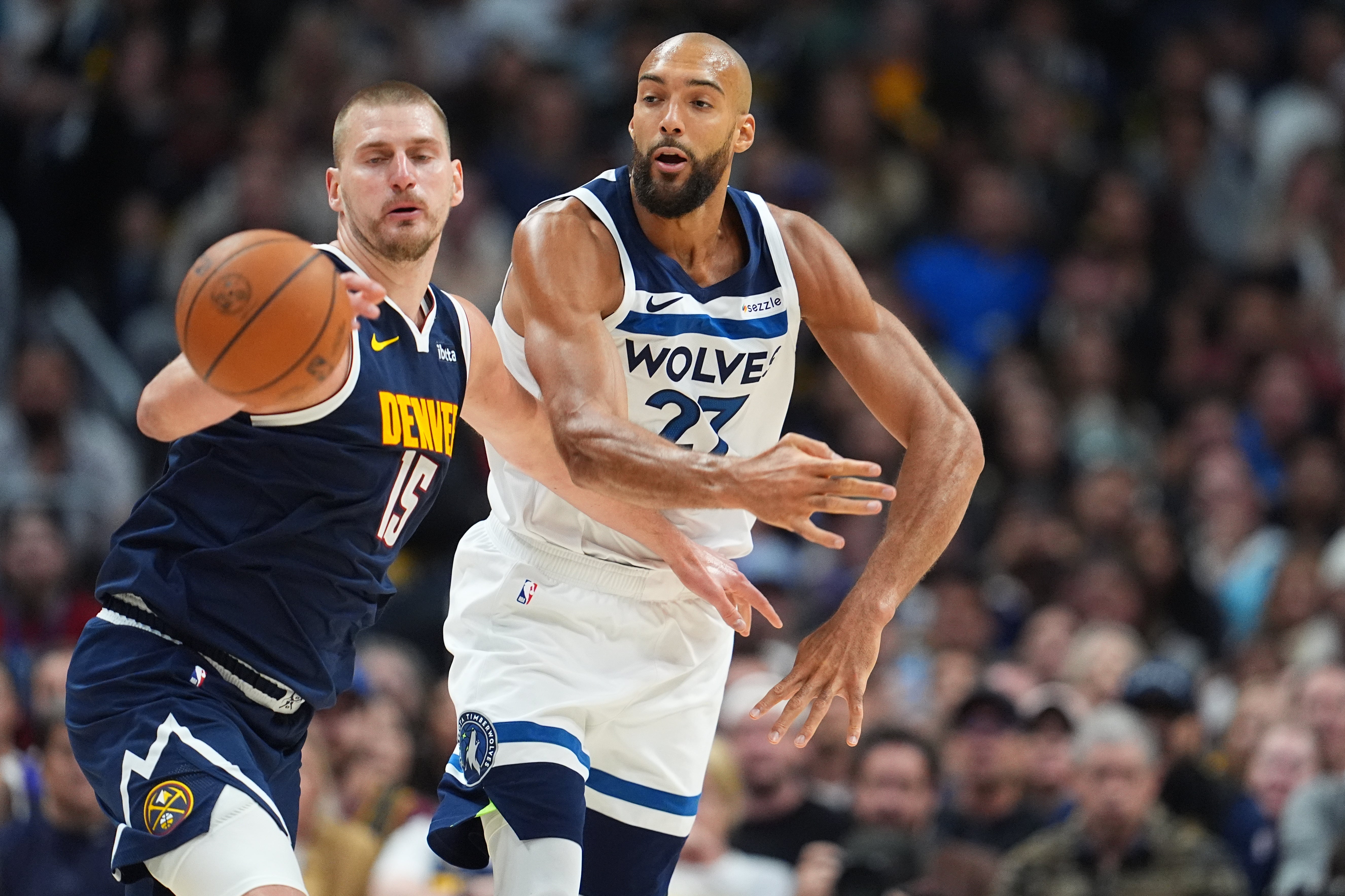 TIMBERWOLVES-SPURS PANORAMA