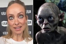 Olivia Wilde responde a comparaciones con Gollum tras viralizarse una entrevista