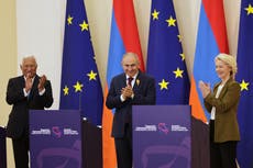 Armenia acoge una histórica cumbre de la Unión Europea mientras se aleja de Rusia