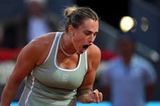 Sabalenka pide boicot sin más de ingresos de Grand Slam: "Sin nosotros no habría entretenimiento"
