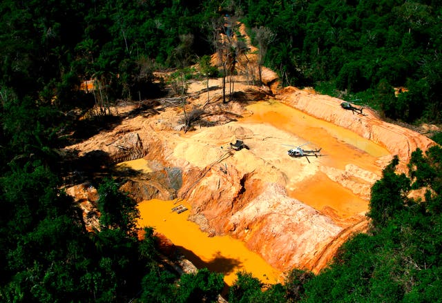 BRASIL AMAZONIA MINERIA ILEGAL