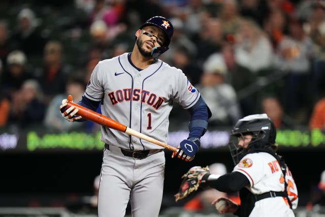 ASTROS ORIOLES