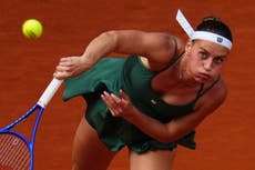Marta Kostyuk se retira del Abierto de Italia por problemas físicos tras títulos en Madrid y Rouen