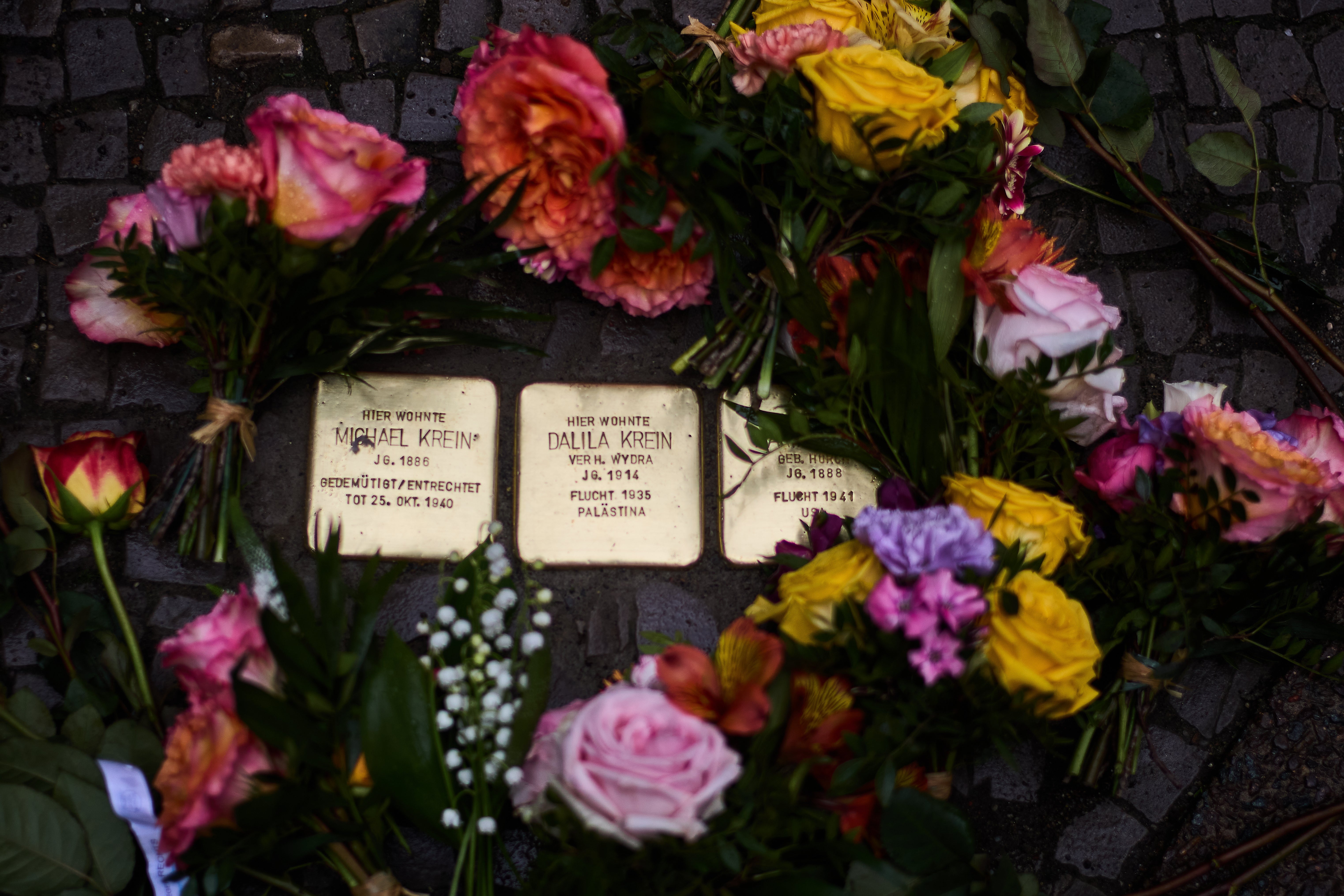 ALEMANIA-HOLOCAUSTO-PLACAS RECUERDO