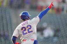 Semien y Soto conectan vuelacercas y Mets vencen 10-5 a Rockies