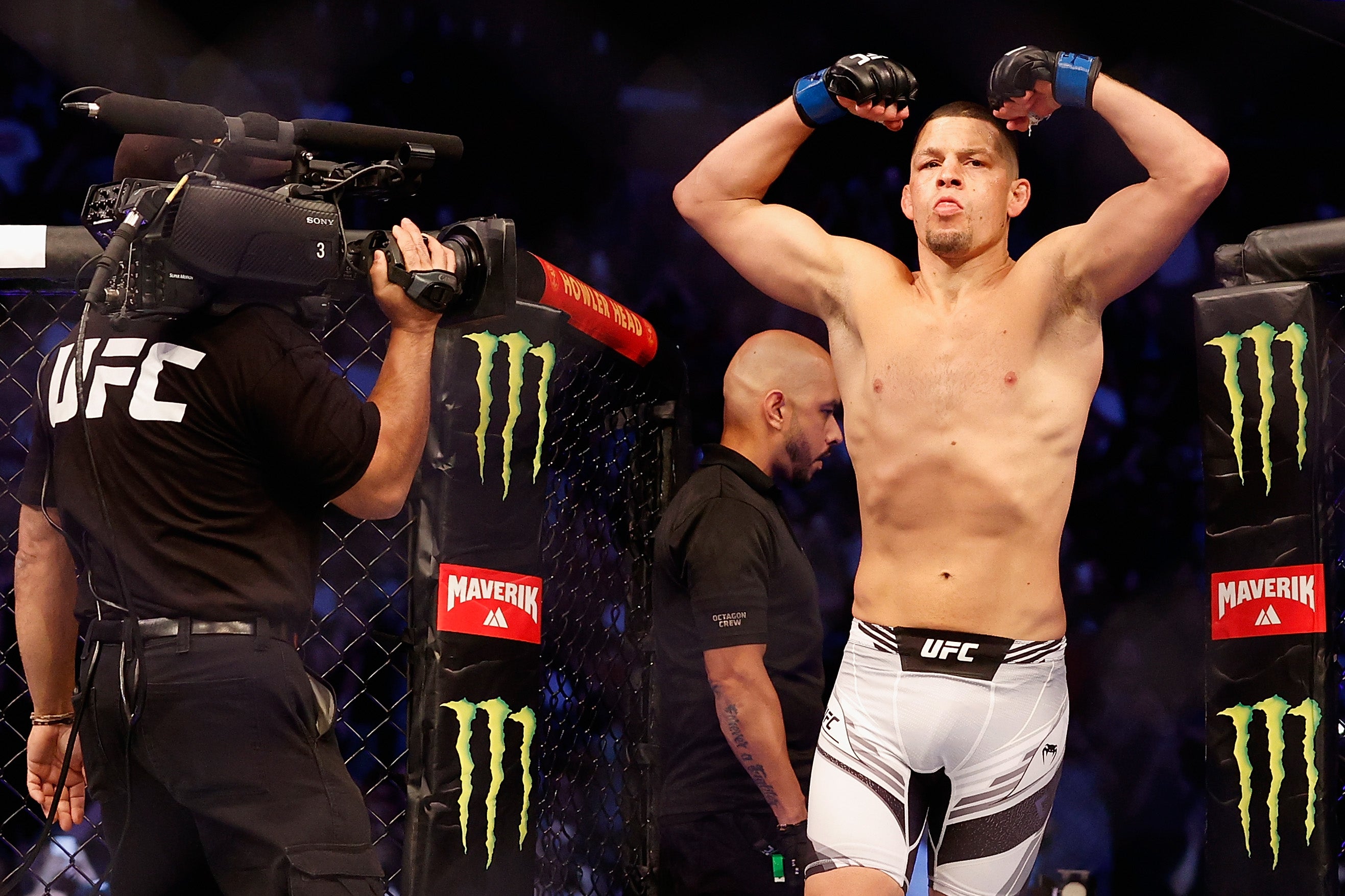La leyenda de la UFC Nate Diaz abandonó la organización en 2022