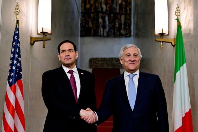 EUR-GEN ITALIA-EEUU-RUBIO