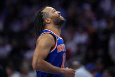 Brunson anota 33 puntos y Knicks están cerca de barrer a 76ers al doblegarlos por 108-94