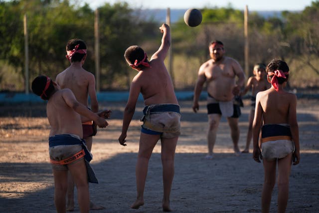 MÉXICO-JUEGO DE PELOTA PREHISPÁNICO