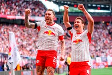 Leipzig vuelve a la Champions tras vencer al atribulado St. Pauli en la Bundesliga