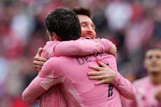 Lionel Messi llega a 100 contribuciones de gol en triunfo 4-3 del Inter Miami ante Toronto