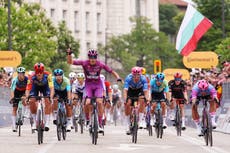 Magnier gana otro esprint de infarto en el Giro de Italia y Silva sigue de líder