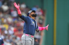 Junior Caminero pega jonrón solitario y Rays vencen 4-1 a Medias Rojas
