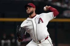 Rodríguez se queda a dos outs del juego completo y Arizona hunde 5-1 a los Mets