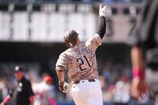Nick Castellanos empata con jonrón en la novena y los Padres vencen 3-2 a los Cardenales